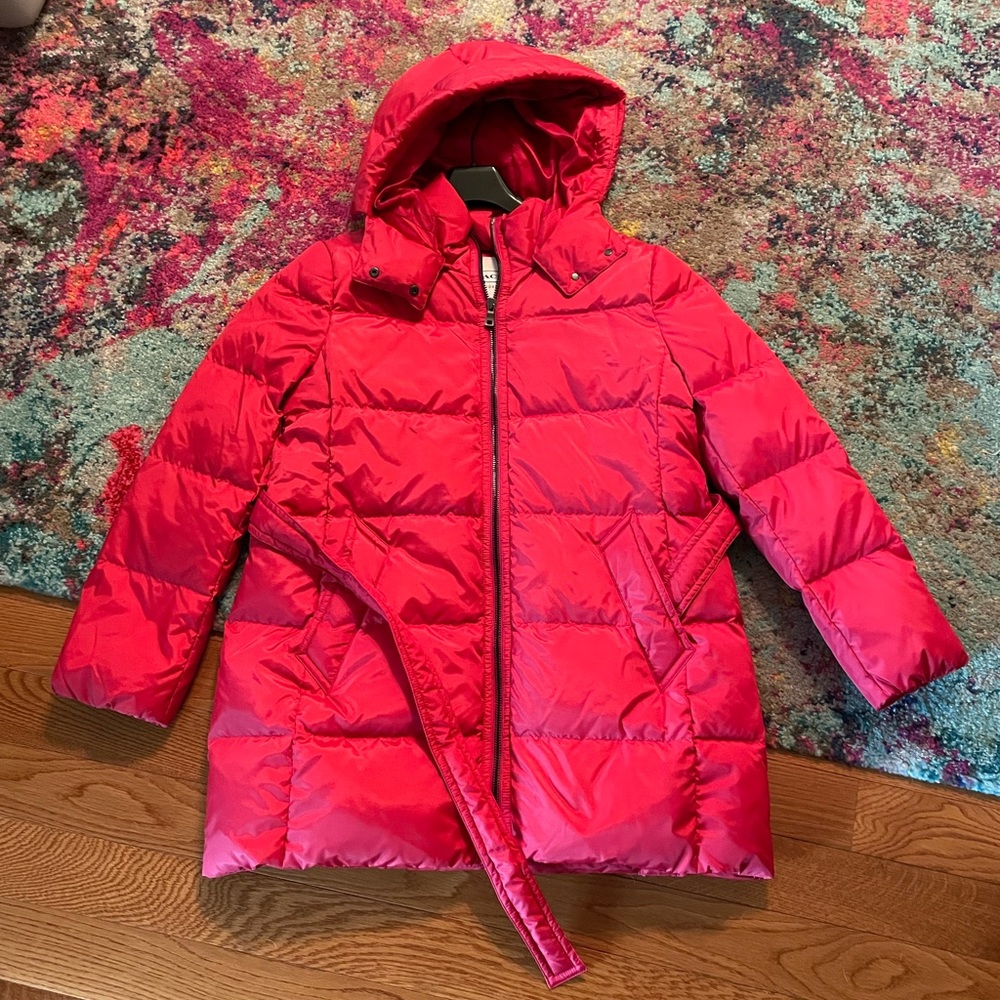 Coach Center Zip Puffer Coat Size XL NWT